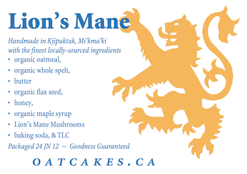 Lion's Mane Oatcakes